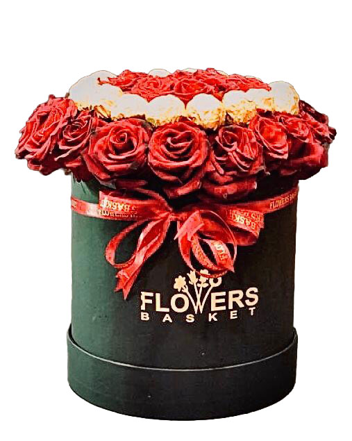 Red box and chocolate