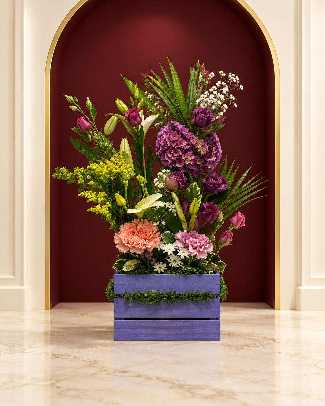 Purple Garden Delight