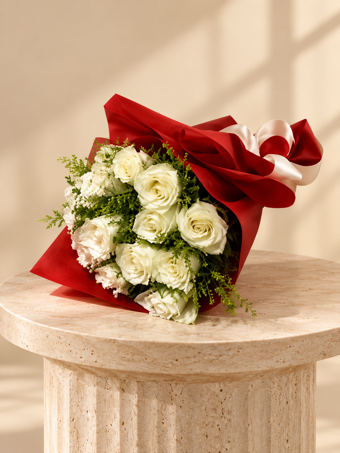 Signature White Roses