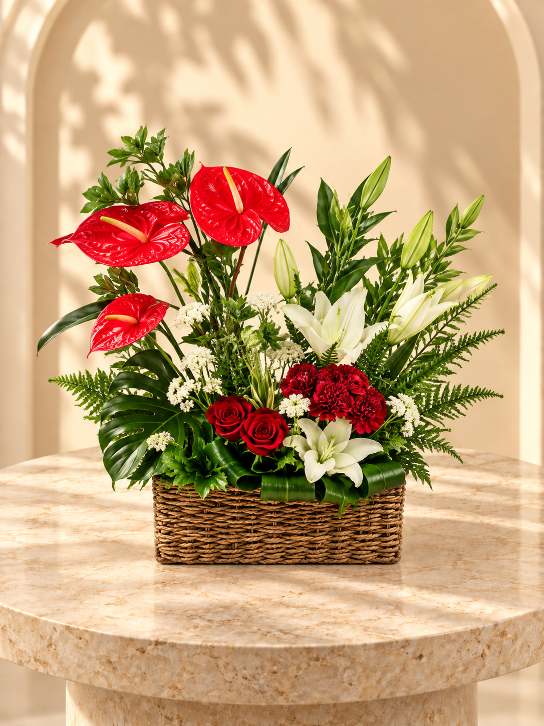 Red & White Paradise