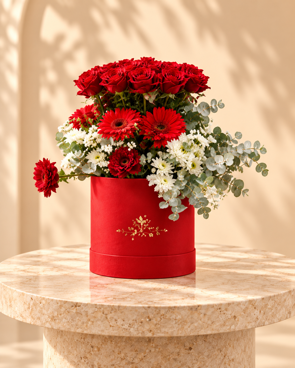 Deep Red Roses